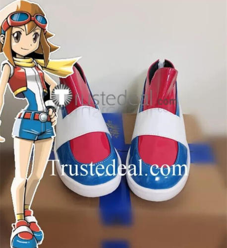 Pokemon Ranger Ben Natsuya Summer Oblivia Cosplay Shoes Boots
