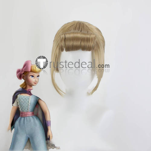 Disney Pixar Toy Story Bo Peep Blonde Styled Cosplay Wigs