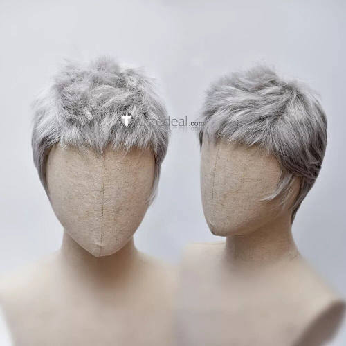 Devil May Cry 5 Dante Vergil Nero V Lady Grey Black Cosplay Wigs