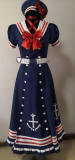 Who Made Me a Princess Athanasia de Alger Obelia Athy Blue Sailor Cosplay Costume