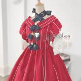 Who Made Me a Princess Athanasia de Alger Obelia Athy Young Red Lolita Cosplay Costume