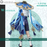 Genshin Impact Wanderer Scaramouche Cosplay Costume Custom Size 2
