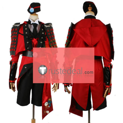 Touken Ranbu Hyuuga Masamune Red Cosplay Costume