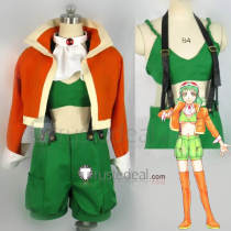 Vocaloid Megpoid Gumi Red Green Cosplay Costume
