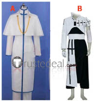 Bleach Uryuu Ishida Samurai Quincy Cosplay Costumes