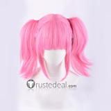 YuruYuri Akari Akaza Chinatsu Yoshikawa Pink Ponytails Cosplay Wigs