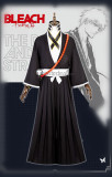 Bleach The Thousand Year Blood War Arc Ichigo Kurosaki Rukia Kuchiki Shinigami Uniform Cosplay Costume