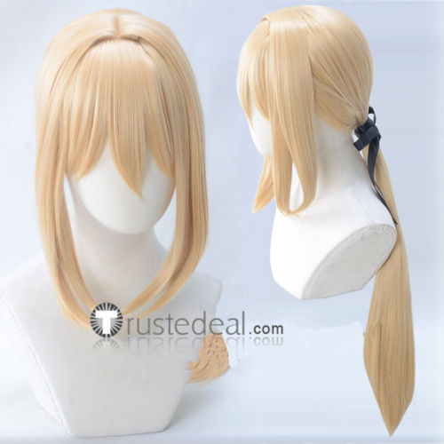 Violet Evergarden Blonde Cosplay Wigs