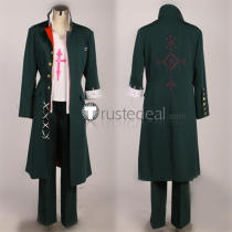 Super Danganronpa 2 Goodbye Despair Academy Gundam Tanaka Green Cosplay Costume