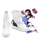 Overwatch Black Cat Police Academy D.Va Cosplay Shoes Boots