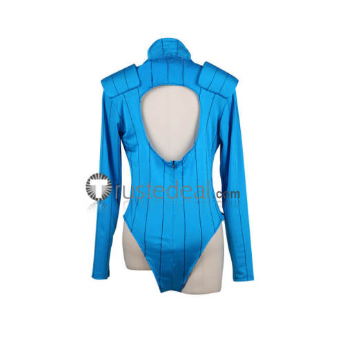 Street Fighter Cammy White Killer Bee Blue Cosplay Costume