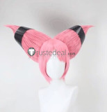 Tales of the Teen Titans DC Comics Jinx Pink Cosplay Wigs