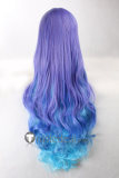 Vocaloid ANTI THE∞HOLiC Luka Megurine Rin Kagamine Purple Blue Cosplay Wig