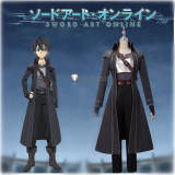 Sword Art Online Progressive Scherzo of Deep Night Dark Dusk Kirito Asuna Cosplay Costume