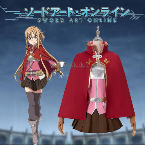 Sword Art Online Progressive Scherzo of Deep Night Dark Dusk Kirito Asuna Cosplay Costume