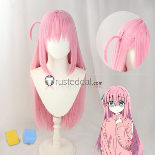 Bocchi the Rock Hitori Nijika Ryo Ikuyo Red Blue Pink Blonde Cosplay Wigs