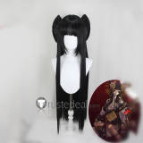 ZONE-00 Mayoko Okino Oiran Geisha Black Styled Cosplay Wig