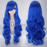 Fairy Tail Juvia Lockser Long Blue Curly Cosplay Wig