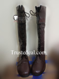 Bloodborne Lady Maria Brown Cosplay Shoes Boots