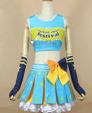 Love Live SR Cheerleaders Maki Eli Minami Koizumi Tojo Nico Kosaka Rin Umi Cosplay Costumes