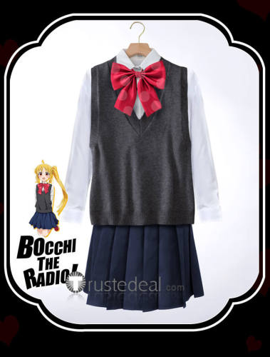 Bocchi the Rock Hitori Ryo Yamada School Uniform Cosplay Costume