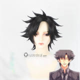 Fate Zero Kiritsugu Emiya Black Styled Cosplay Wig