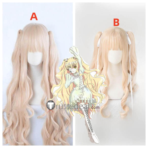 Rozen Maiden Kirakishou Blonde Cosplay Wigs