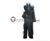 Final Fantasy VII Advent Chiddren Cloud Strife Black Cosplay Costume