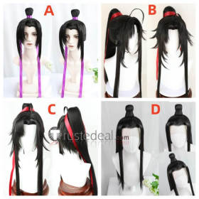 Mo Dao Zu Shi Lan Wangji Wei Wuxian Wei Ying Jiang Cheng Mo Xuanyu Lace Front Styled Cosplay Wig
