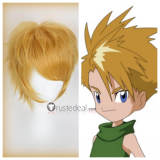 Digimon Adventure Ishida Yamato Blonde Cosplay Wig