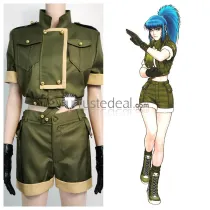 The King of Fighters Leona Heidern Cosplay Costume 2