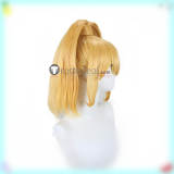 Pretty Cure PreCure Minazuki Karen Kise Yayoi Cure Aqua Cure Peace Styled Ponytail Cosplay Wig
