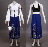 Final Fantasy X Yuna Summoner Kimono Cosplay Costume 2