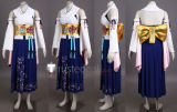 Final Fantasy X Yuna Summoner Kimono Cosplay Costume 2