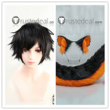 Arknights Aak Cosplay Wig Ears Tail Props Accessories