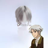 Spice and Wolf Kraft Lawrence Grey Silver White Styled Cosplay Wig