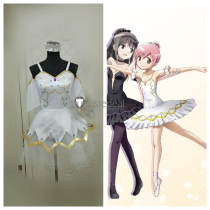 Puella Magi Madoka Magica Kaname Madoka Ballet Dress Cosplay Costume