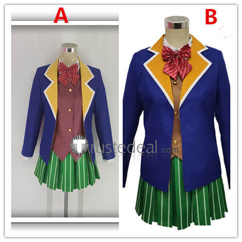 Happy Sugar Life Satou Matsuzaka Blue Cosplay Costume