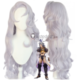 Final Fantasy IX Kuja Silver Grey White Cosplay Wig
