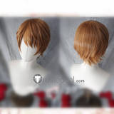 Death Note Light Yagami Kira Brown Cosplay Wig