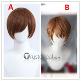 Death Note Light Yagami Kira Brown Cosplay Wig