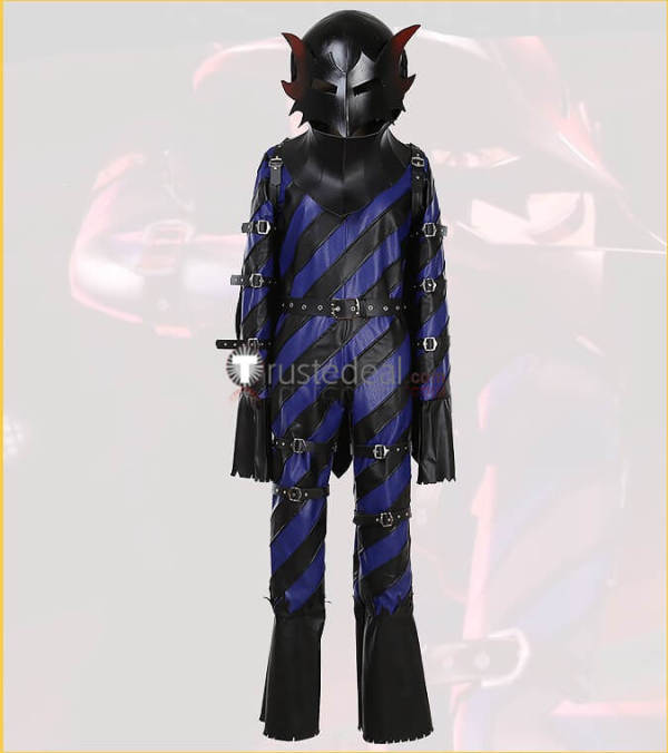 Persona 5 Goro Akechi Black Mask Bodysuit Cosplay Costume 