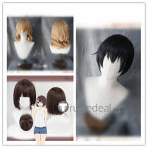 Josee the Tiger and the Fish Josee Tsuneo Suzukawa Mai Ninomiya Brown Black Cosplay Wigs