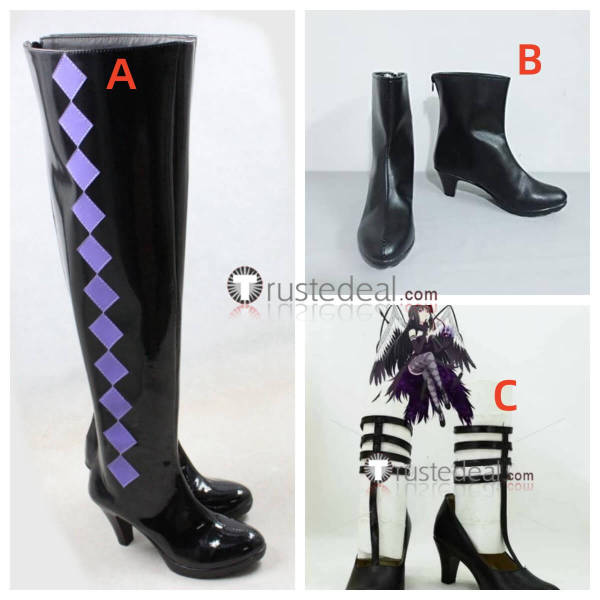 Puella Magi Madoka Magica Akemi Homura Cosplay Boots Shoes