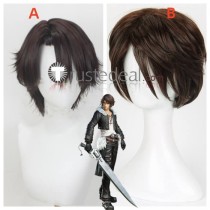 Final Fantasy VIII Squall Leonhart Styled Brown Cosplay Wig