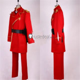 Mobile Suit Gundam Char's Counter Attack Char Aznable CCA Red Cosplay Costume