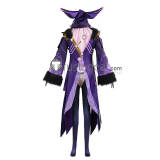 Genshin Impact Fatui Electro Cicin Mage Purple Suit Cosplay Costume