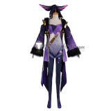 Genshin Impact Fatui Electro Cicin Mage Purple Suit Cosplay Costume