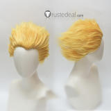 Fate Stay Night/Zero Archer Gilgamesh Yellow Golden and White Styled Cosplay Wigs