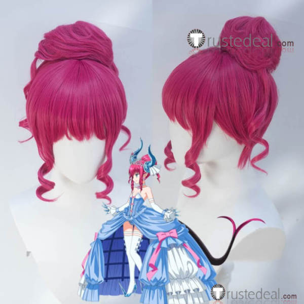 Fate Grand Order FGO Elizabeth Bathory Cinderella Pink Cosplay Wig